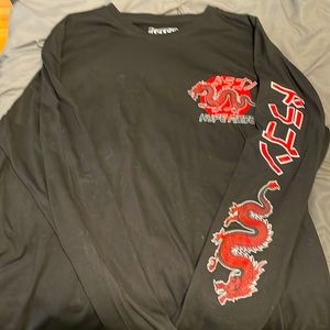 Hype Mode Red Dragon Long sleeve shirt